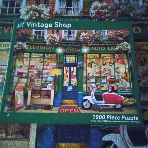 Vintage Shop 1000pc Puzzle - Picture 1 of 2